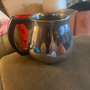 Vintage Mid Century Modern Sunbeam Chrome Creamer Small 3.5" Tall Good Condition